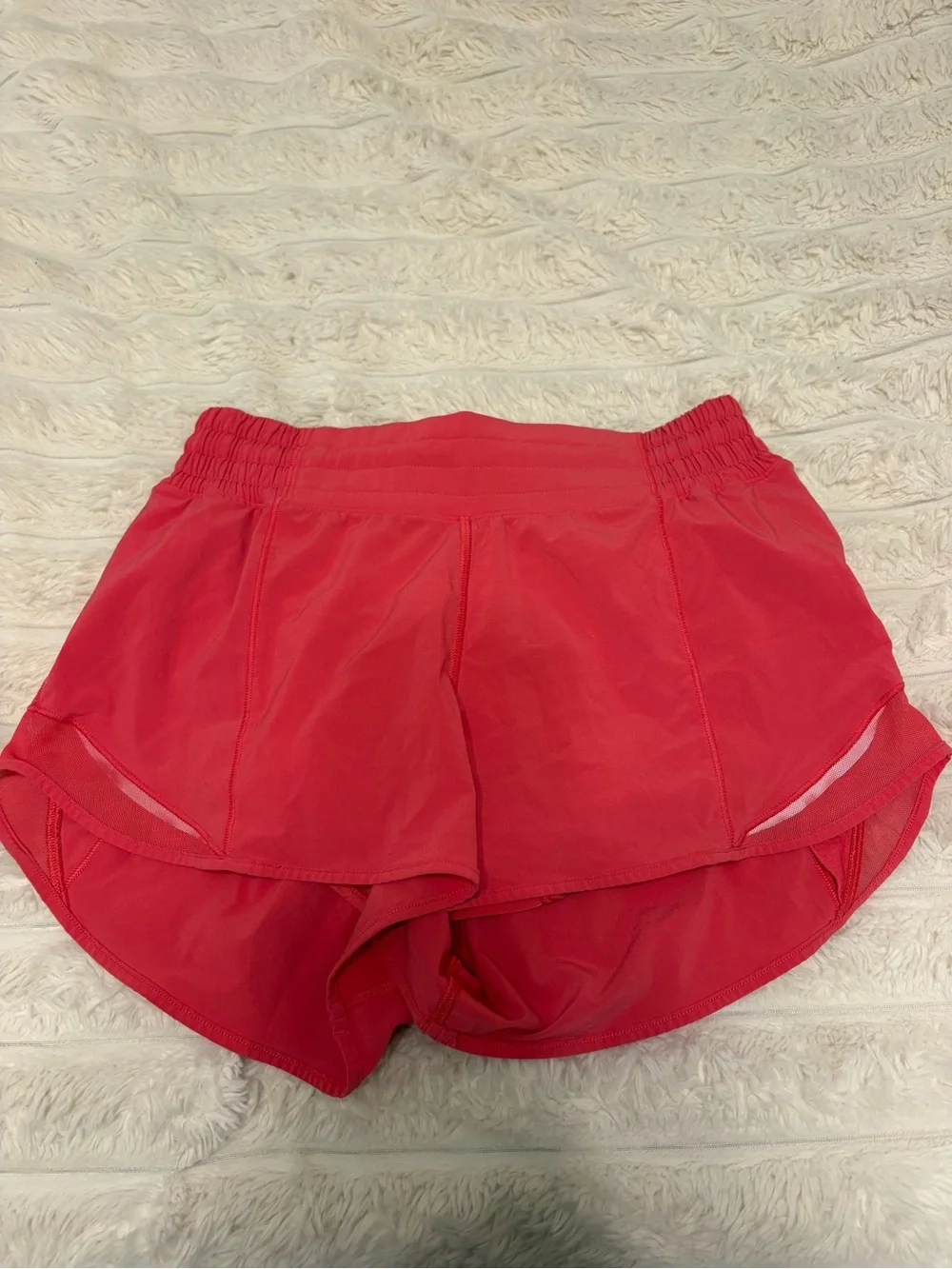 lululemon athletica Bright Red Athletic Shorts